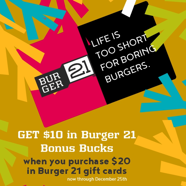 Holiday Gift Card Bonus!