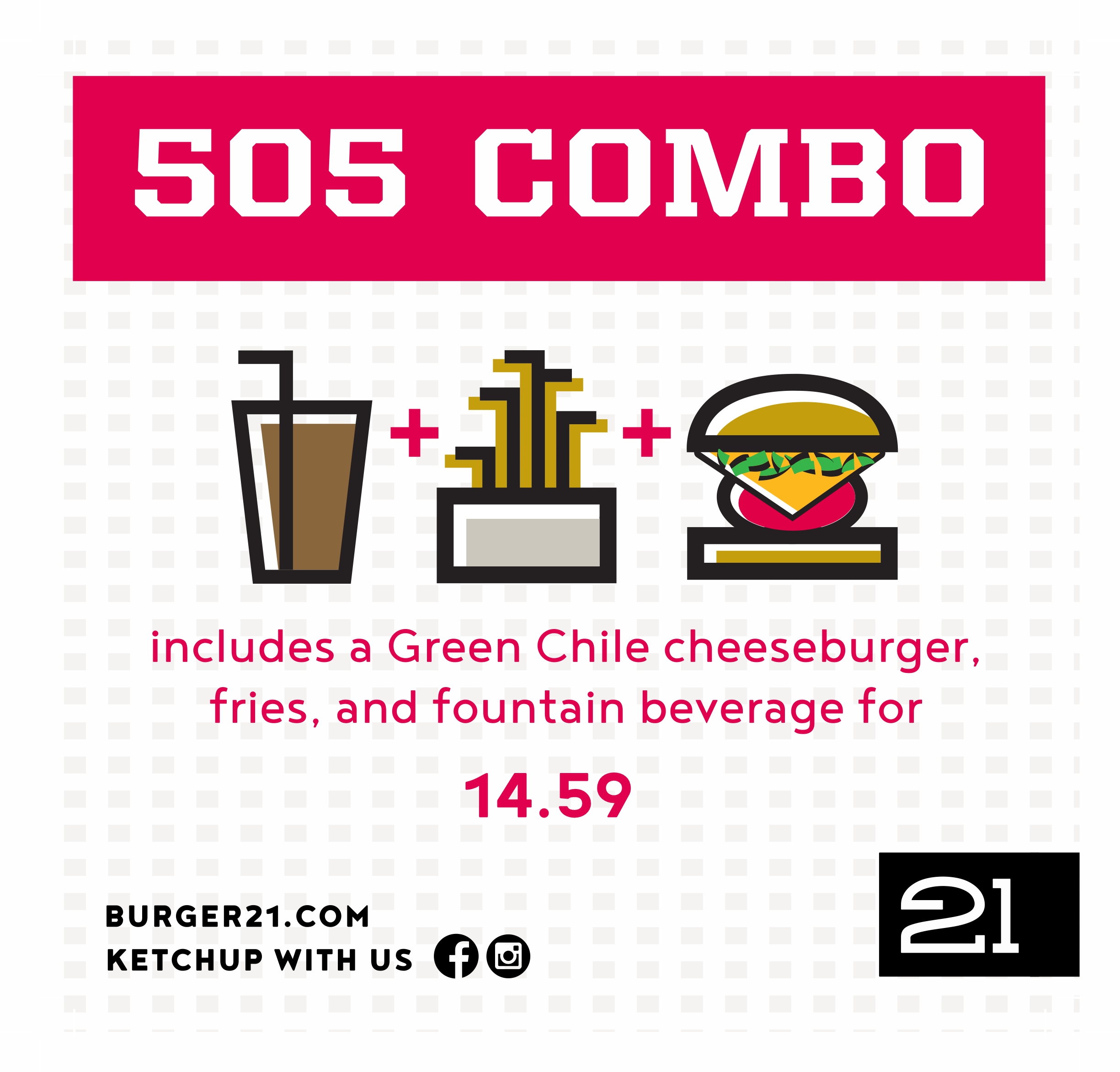Come Try Our 505 Combo!!!!