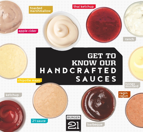 Hand crafted Sauces 