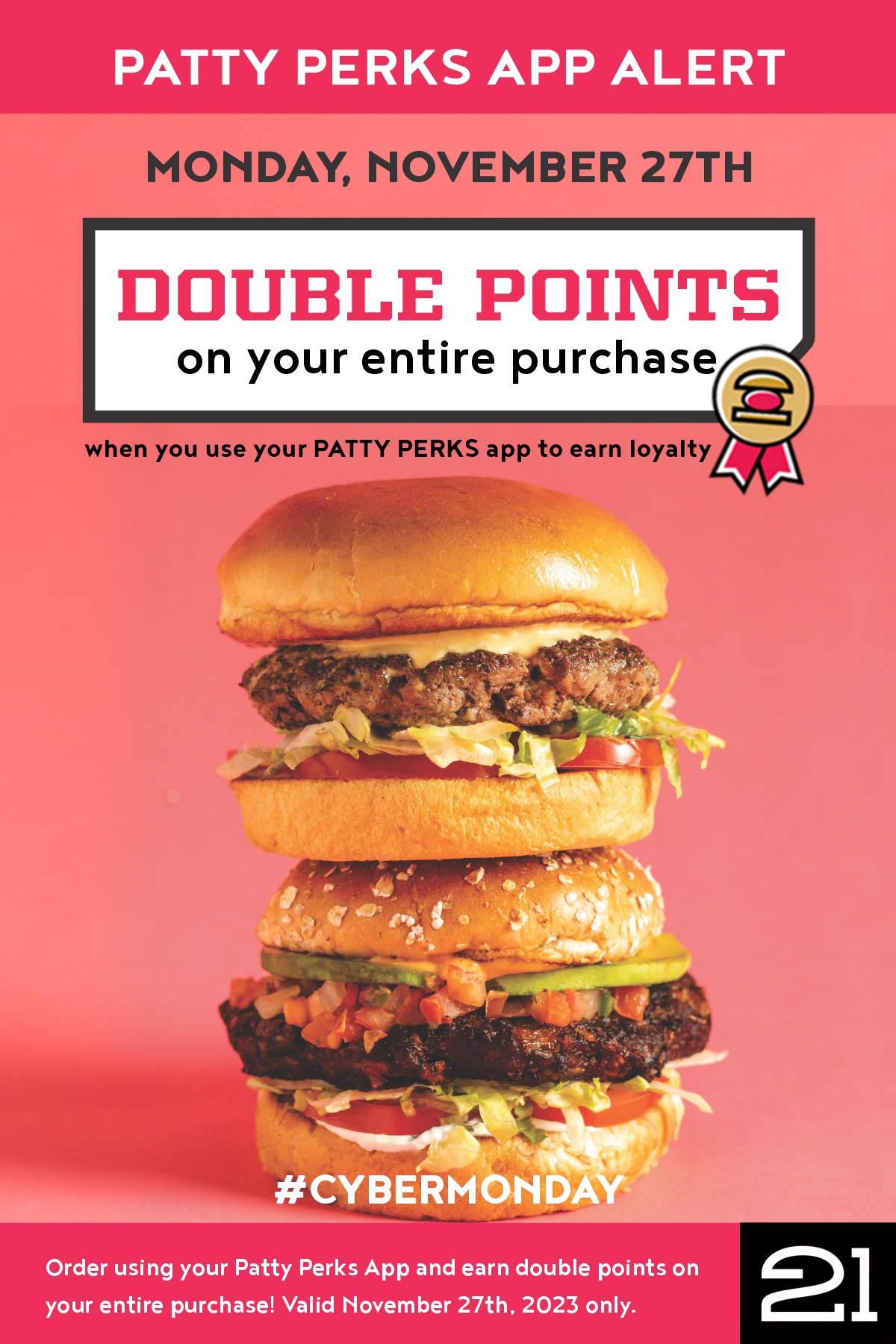 Cyber Monday Double Points